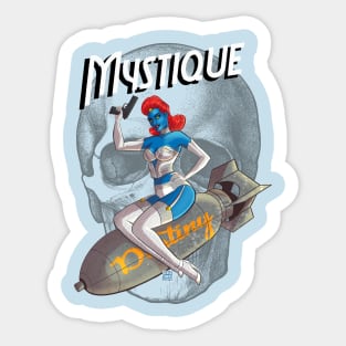 Mystique Bombshell Sticker